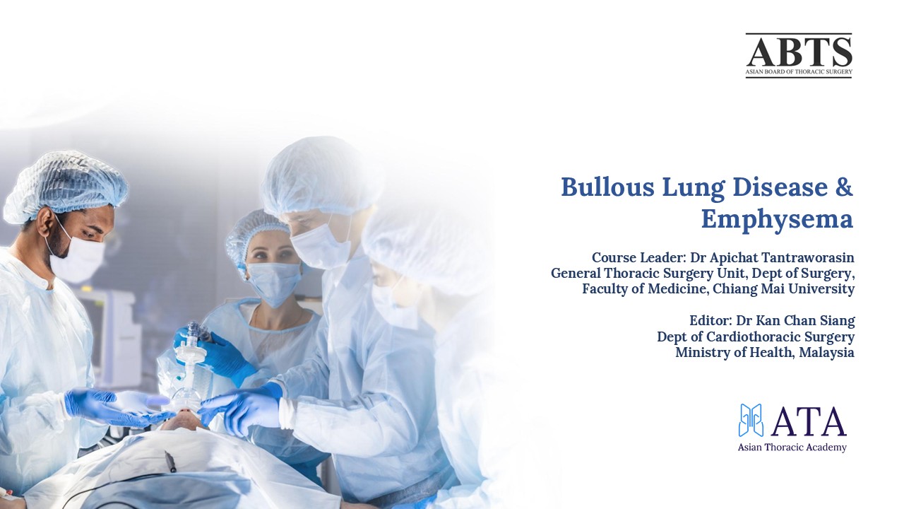 ABTS Bullous Lung Disease & Emphysema ABTS072025V1