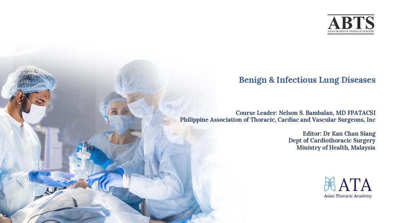 ABTS Benign & Infectious Lung Diseases ABTS082025V1