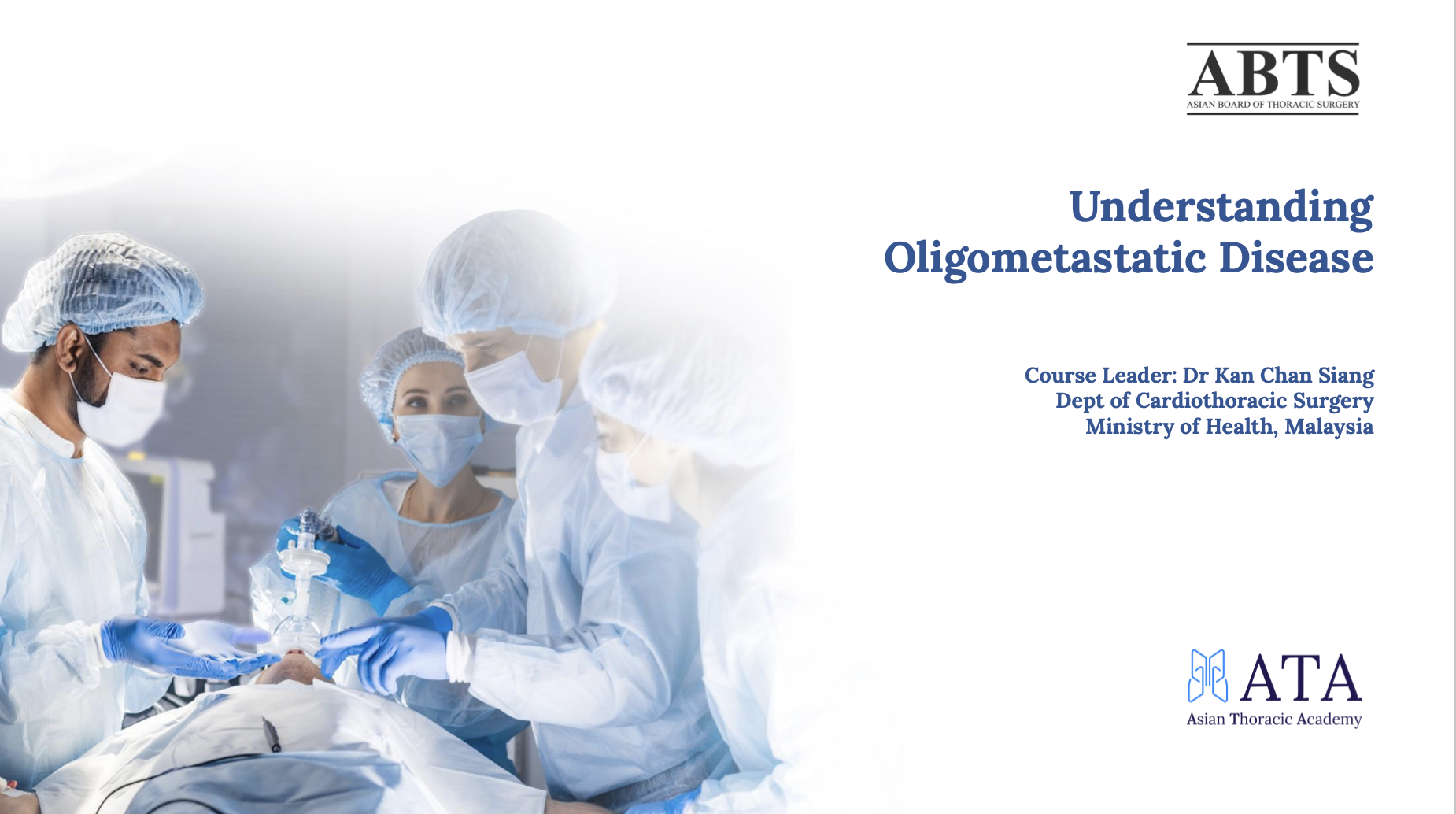 ABTS Understanding Oligometastatic Disease ABTS142025V1