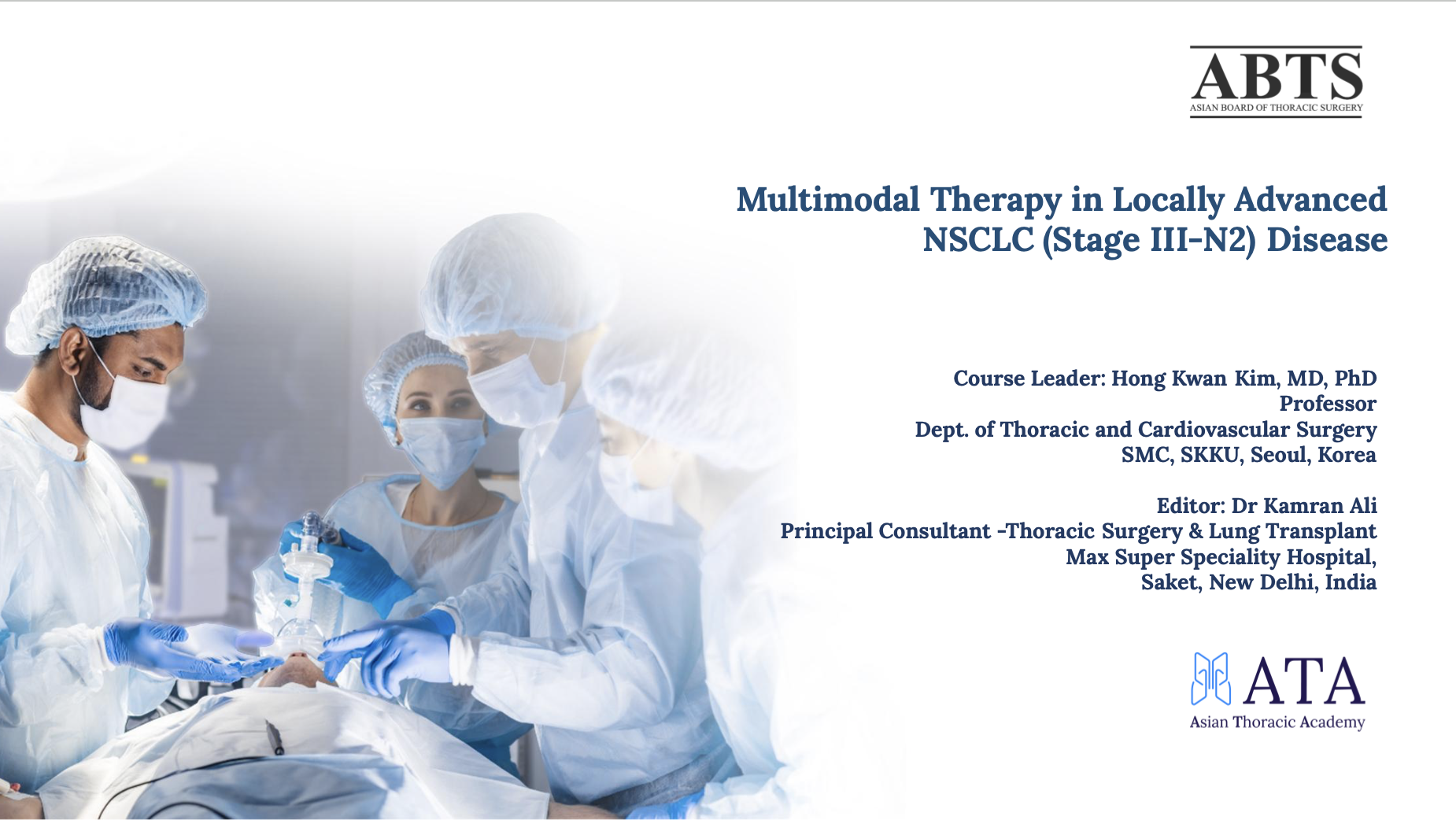ABTS Multimodal Therapy in Locally Advanced NSCLC ABTS152025V1
