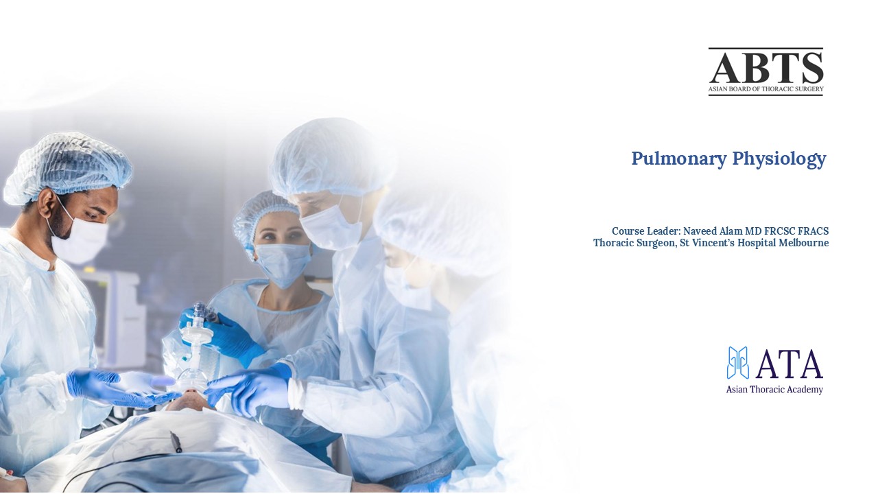 ABTS Pulmonary Physiology  ABTS212025V1