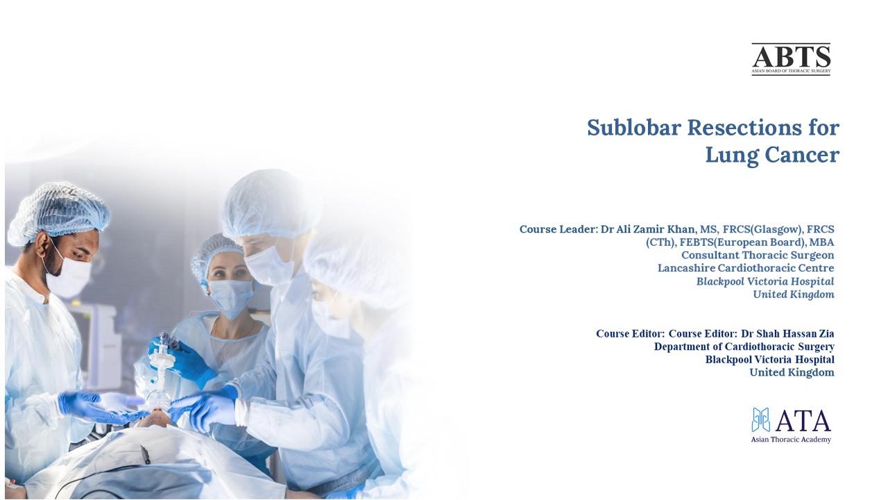 ABTS Sublobar Resections for Lung Cancer  ABTS322025V1
