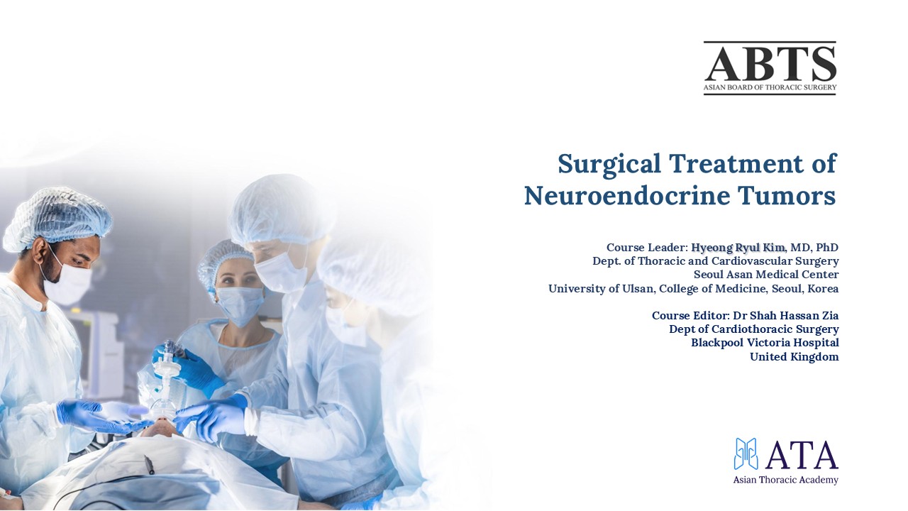 ABTS Surgical Treatment of Neuroendocrine Tumors ABTS342025V1