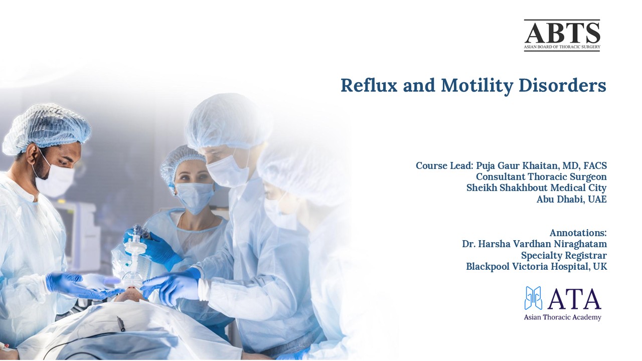 ABTS Reflux & Motility Disorders ABTS392025V1